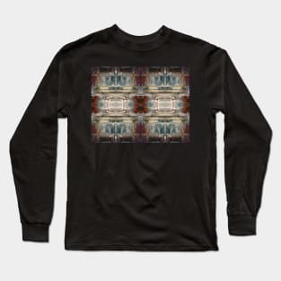 Abstract Pattern 19 - Landscape Orientation Long Sleeve T-Shirt